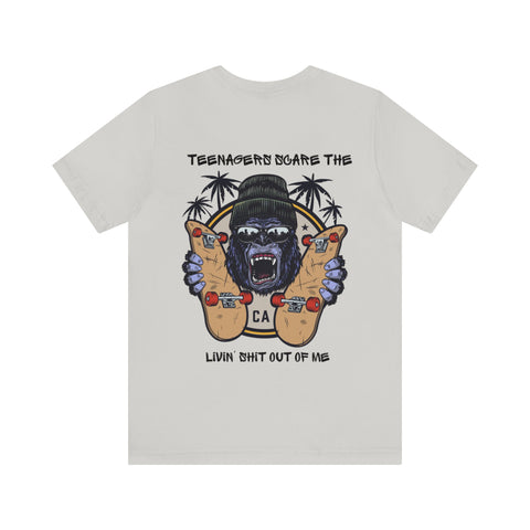 Skate Monkey Unisex Jersey Short Sleeve Tee