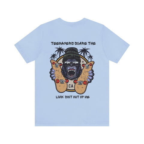 Skate Monkey Unisex Jersey Short Sleeve Tee