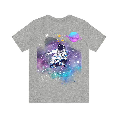 Space Skate Unisex Jersey Short Sleeve Tee