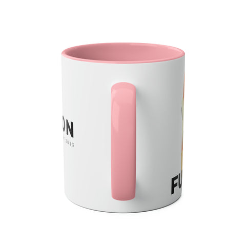 Two-Tone Coffee Mugs, 11oz