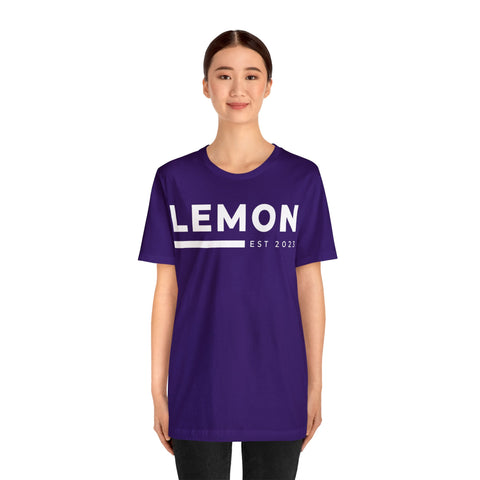 Classic Lemon Tee - Unisex Jersey Short Sleeve