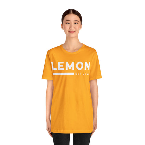 Classic Lemon Tee - Unisex Jersey Short Sleeve