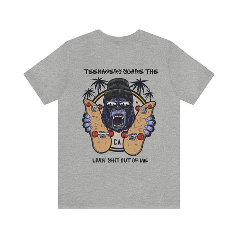 Skate Monkey Unisex Jersey Short Sleeve Tee