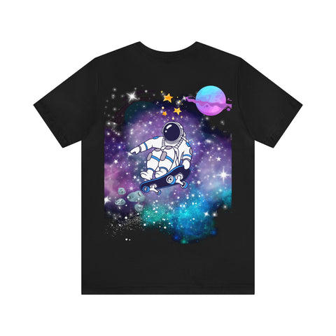 Space Skate Unisex Jersey Short Sleeve Tee