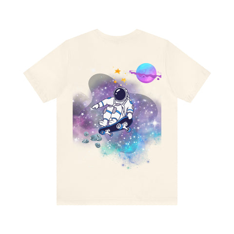 Space Skate Unisex Jersey Short Sleeve Tee