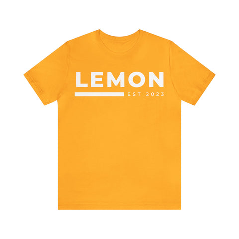 Classic Lemon Tee - Unisex Jersey Short Sleeve