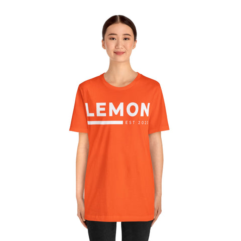 Classic Lemon Tee - Unisex Jersey Short Sleeve