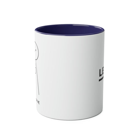 It's a no from me Two-Tone Coffee Mugs, 11oz