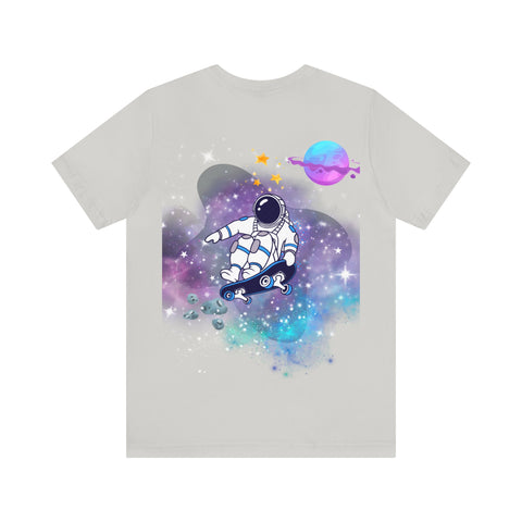 Space Skate Unisex Jersey Short Sleeve Tee