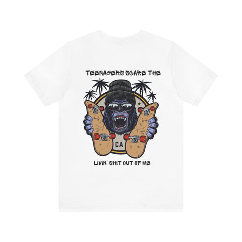 Skate Monkey Unisex Jersey Short Sleeve Tee