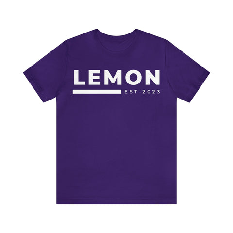 Classic Lemon Tee - Unisex Jersey Short Sleeve