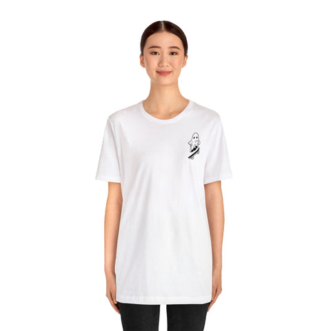 Unisex Skater Ghost Jersey Short Sleeve Tee