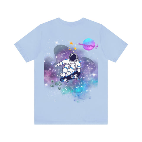 Space Skate Unisex Jersey Short Sleeve Tee