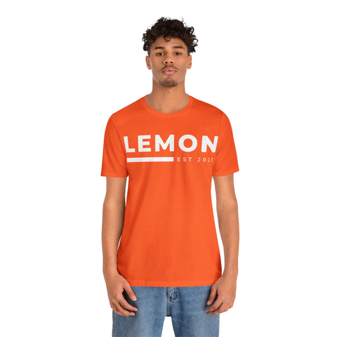 Classic Lemon Tee - Unisex Jersey Short Sleeve