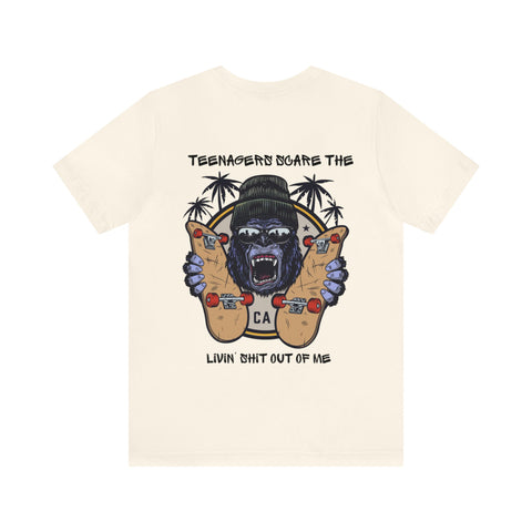 Skate Monkey Unisex Jersey Short Sleeve Tee