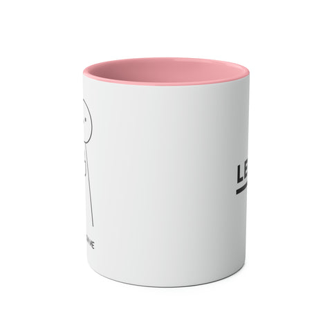 It's a no from me Two-Tone Coffee Mugs, 11oz