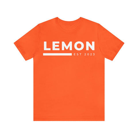 Classic Lemon Tee - Unisex Jersey Short Sleeve