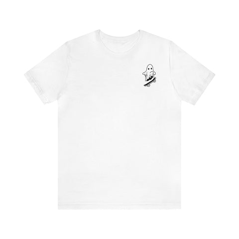 Unisex Skater Ghost Jersey Short Sleeve Tee