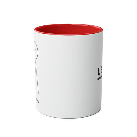 It's a no from me Two-Tone Coffee Mugs, 11oz