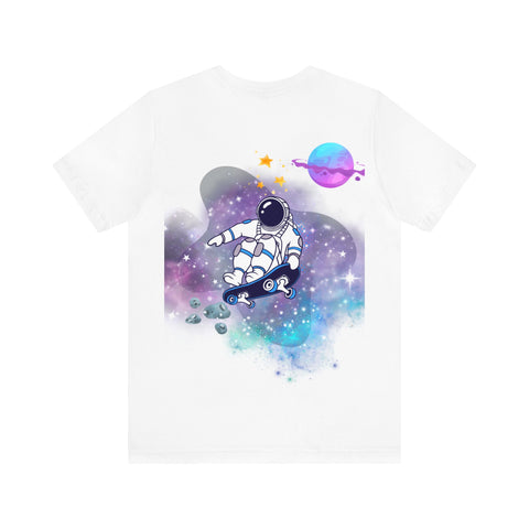 Space Skate Unisex Jersey Short Sleeve Tee