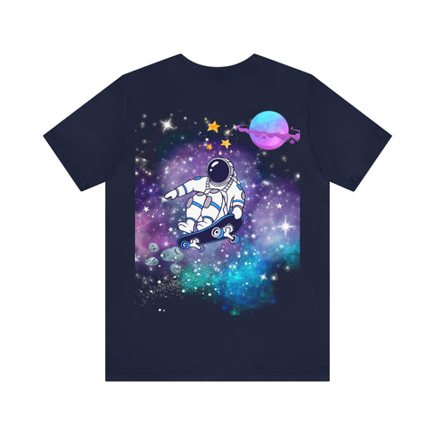 Space Skate Unisex Jersey Short Sleeve Tee