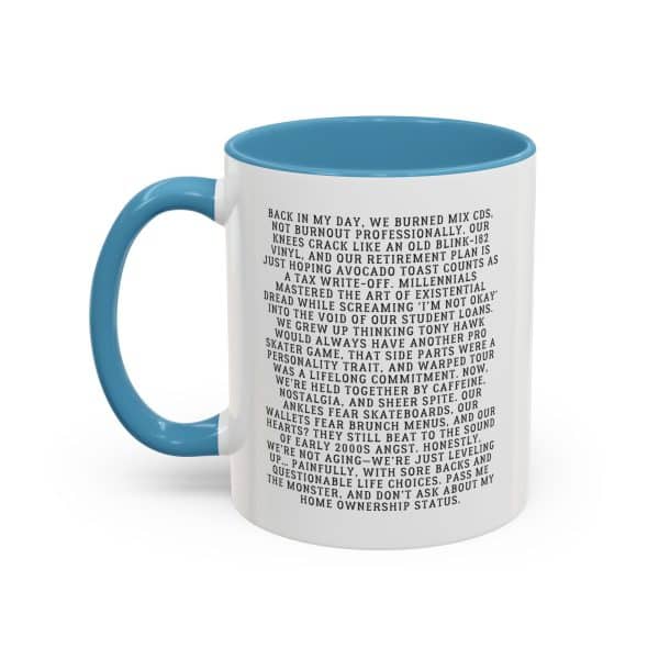 Millennial Manifesto Accent Coffee Mug (11oz)