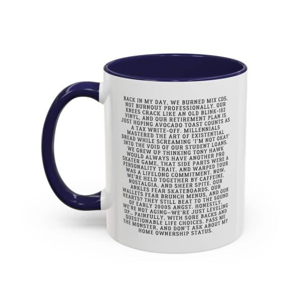 Millennial Manifesto Accent Coffee Mug (11oz)