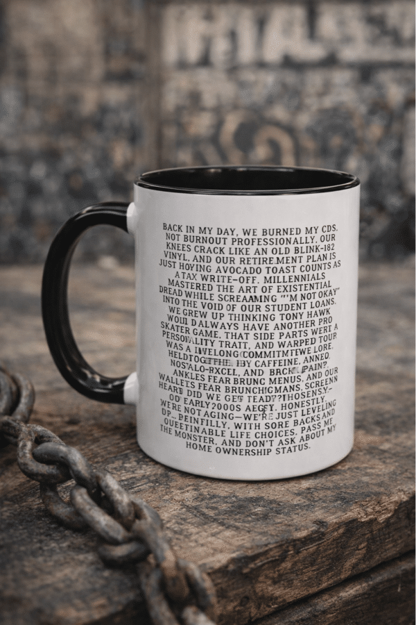 Millennial Manifesto Accent Coffee Mug (11oz)