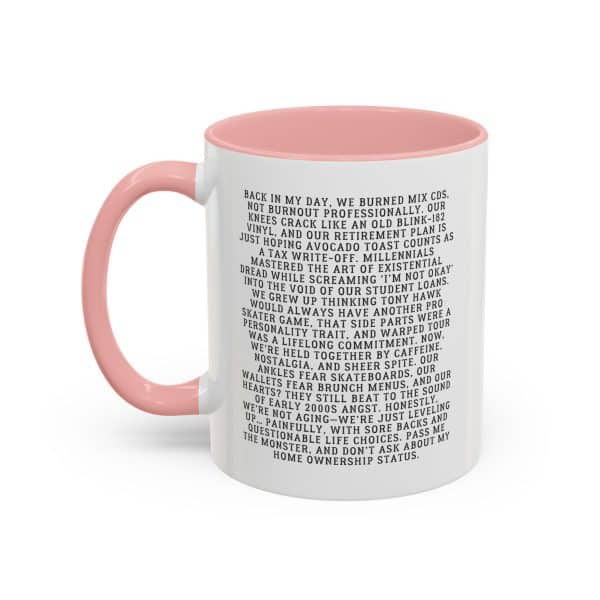 Millennial Manifesto Accent Coffee Mug (11oz)