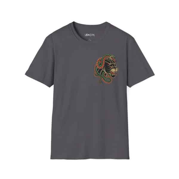 Snake & Panther Pocket T-Shirt – Lemon