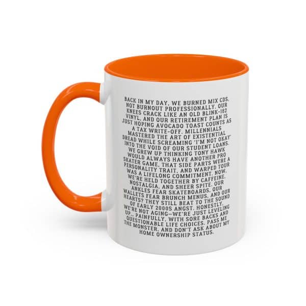Millennial Manifesto Accent Coffee Mug (11oz)