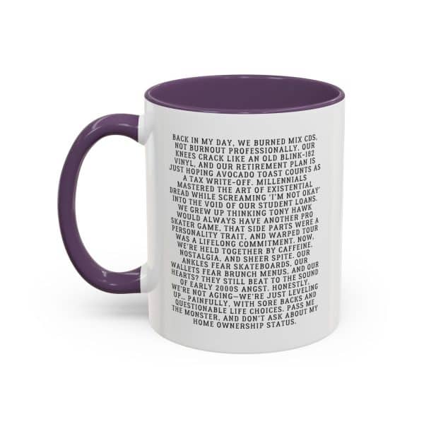 Millennial Manifesto Accent Coffee Mug (11oz)